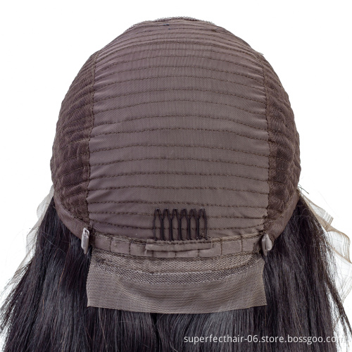 Henan factory wholesale 150% Density Body Wave Indian Virgin Remy Human Hair Lace Front Wig
